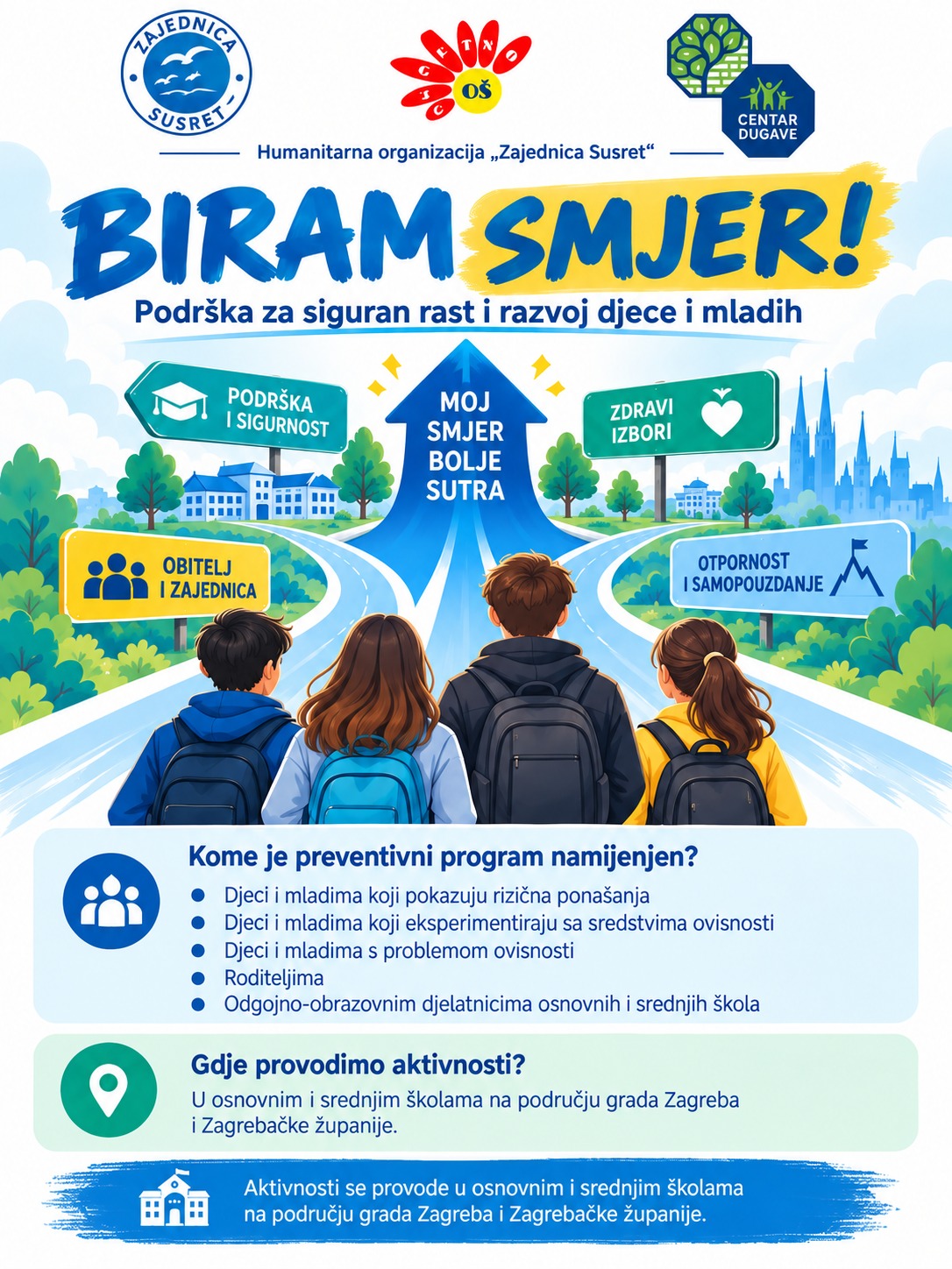 Biram smjer - druga stranica e-letka